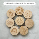 Kindertagesplaner aus Holz