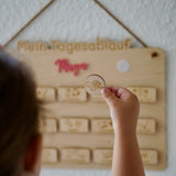 Kindertagesplaner aus Holz